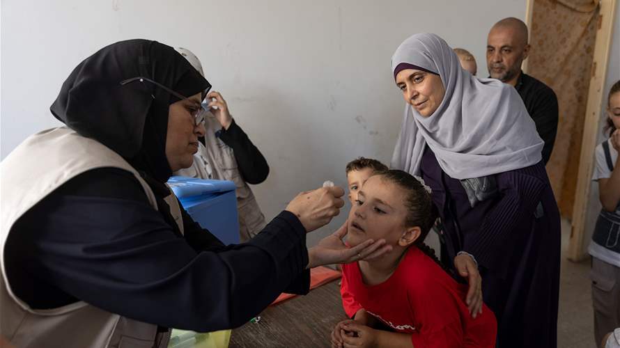 WHO: Polio vaccine campaign begins in northern Gaza amid disruptions