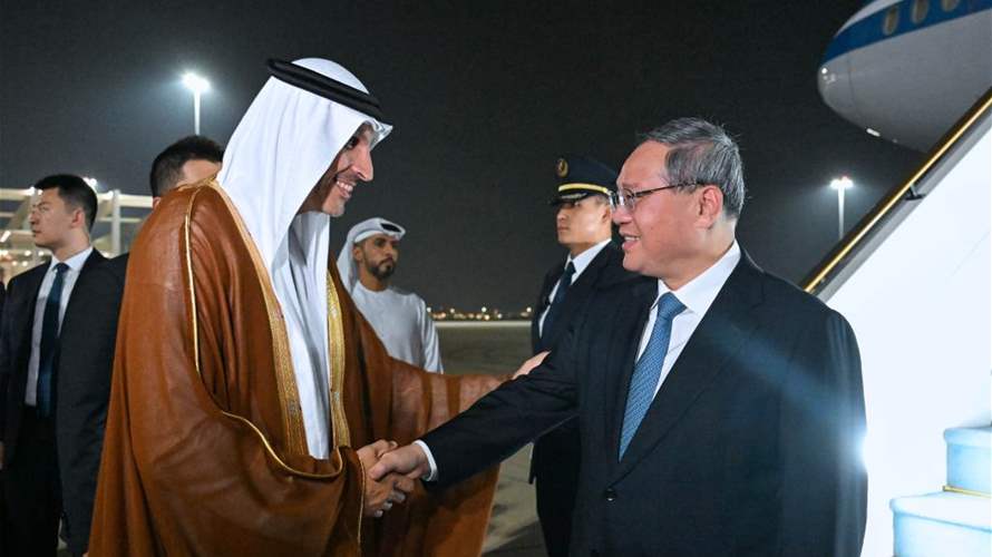 UAE President meets Chinese Premier in Abu Dhabi