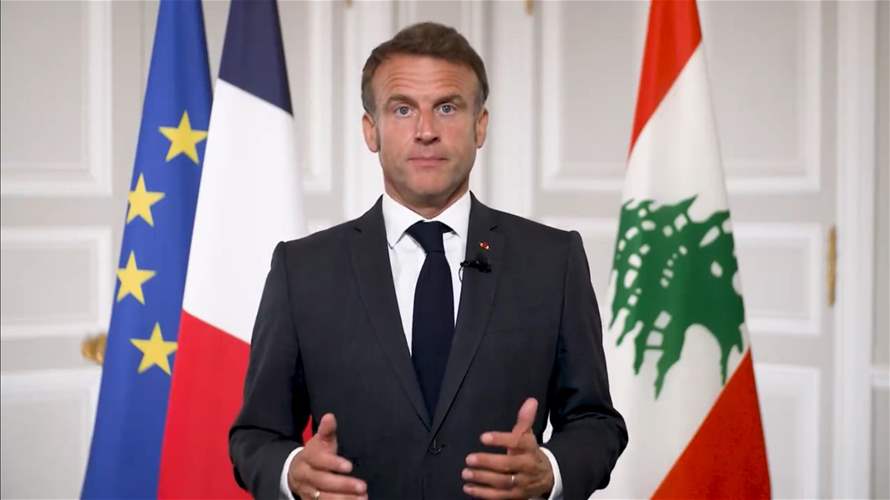 Macron urges peace and stability for Lebanon in video address on social media