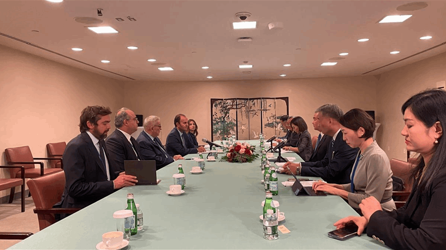 Bou Habib meets Chinese counterpart in New York amid escalation