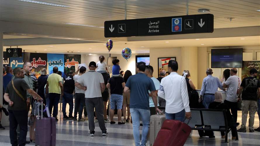 More than 30 flights to and from Beirut on Tuesday canceled