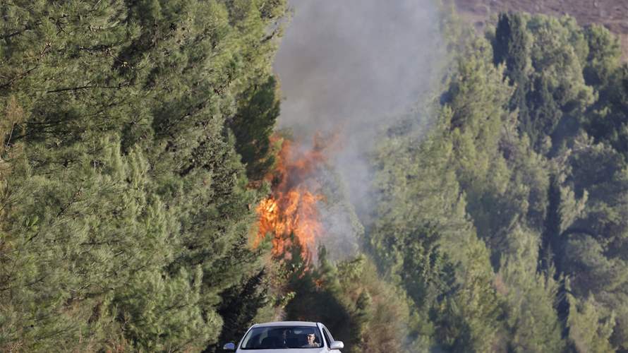 Fires break out in Safed after rockets launched from Lebanon