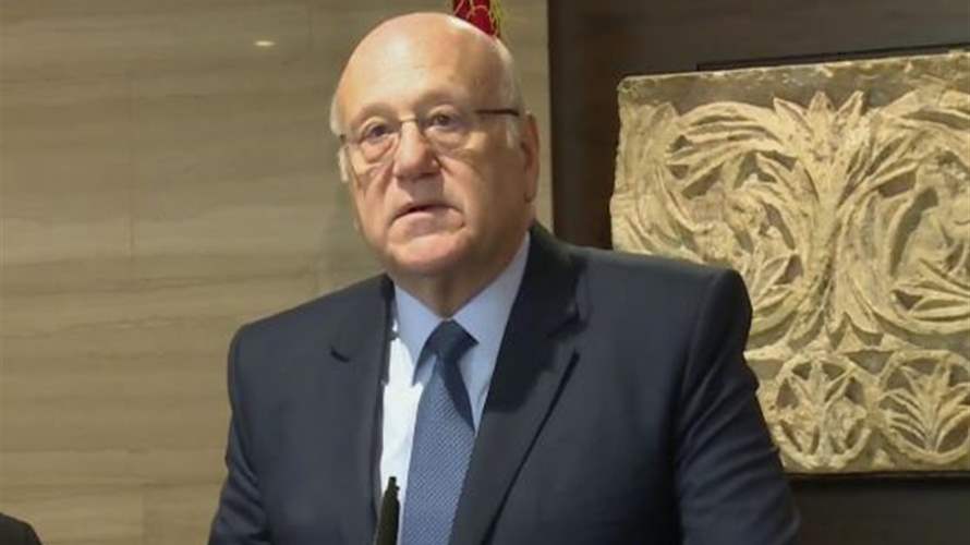 Mikati backs ceasefire and Resolution 1701 implementation, ready to deploy army South of Litani River