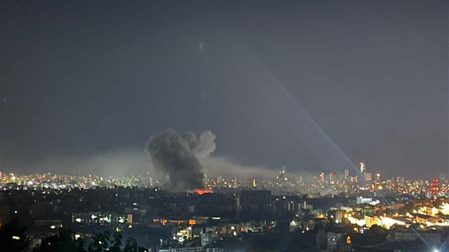 Late-night Israeli airstrikes in Beirut lead to thick smoke and targeted strikes