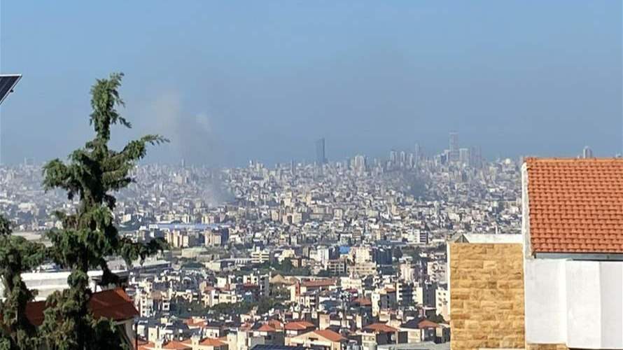 New series of Israeli strikes target vicinity of Borj el Brajneh, Mrayjeh in Beirut's southern suburbs