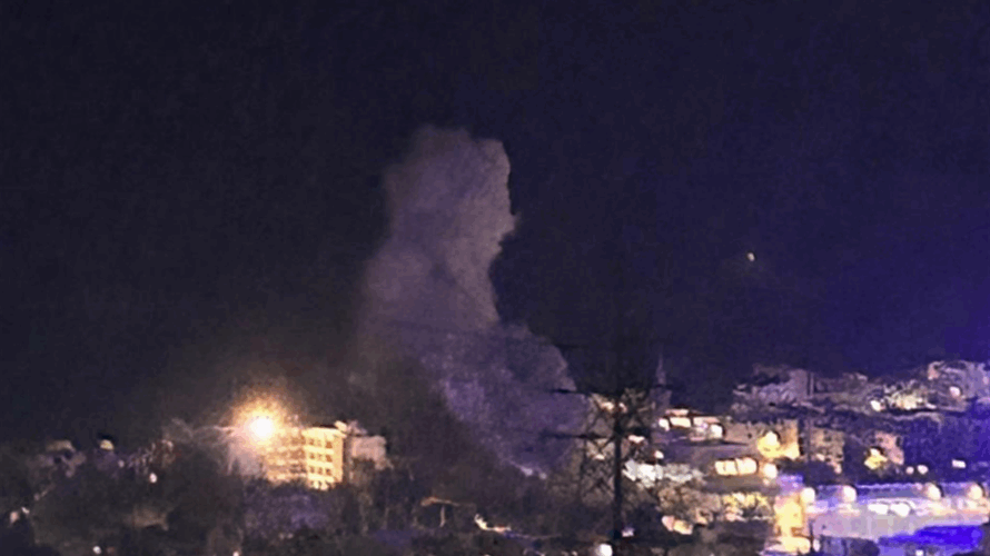 Israeli strike on Nabi Younos in Jiyeh