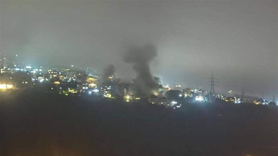 Israeli airstrike hits Qmatiyeh in Aley District as targeting escalates in Lebanon