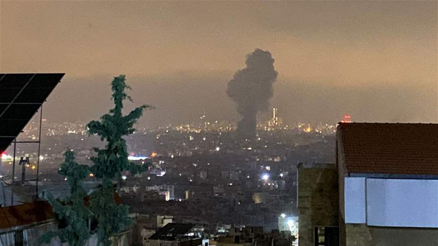 Israeli airstrikes hit Beirut's southern suburbs after new evacuation warnings 