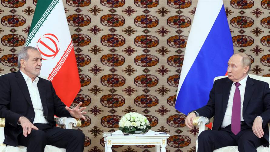  Putin cements ties with Iranian president in Central Asia meeting