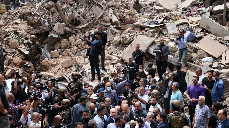 Iran parliament speaker visits site of Israeli strike in central Beirut: AFP