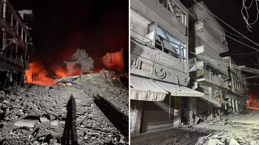 Destruction in Nabatieh: Marketplace targeted by Israeli warplanes (video)