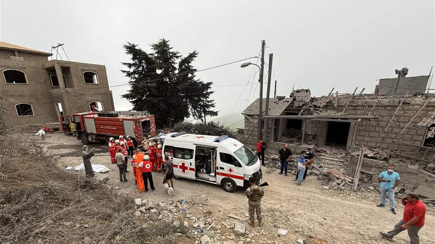 Initial toll reports five casualties following Israeli airstrikes on Nabatieh, South Lebanon