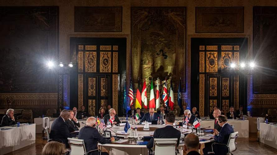 G7 defense ministers raise alarm over Lebanon escalation, vow Kyiv support