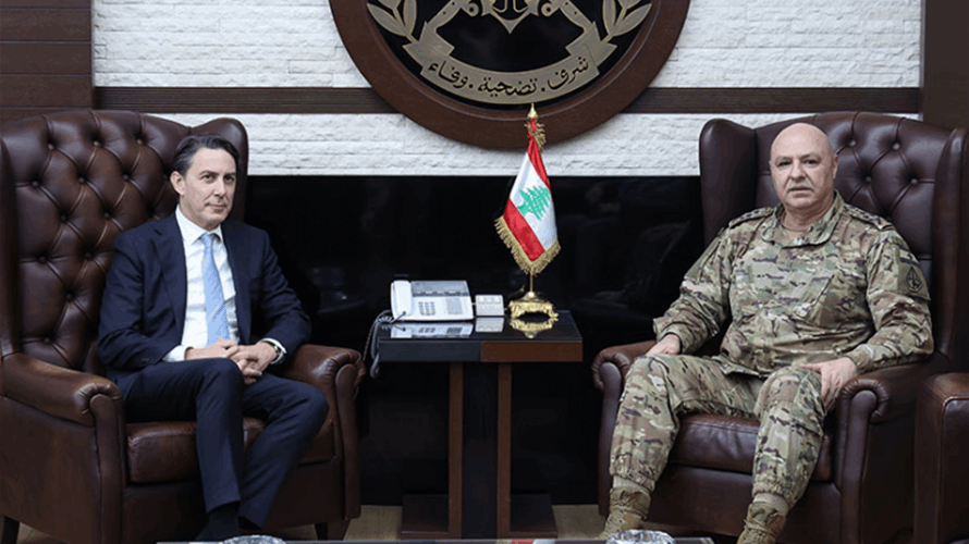  Army Commander meets US envoy Hochstein and Arab League chief Aboul Gheit