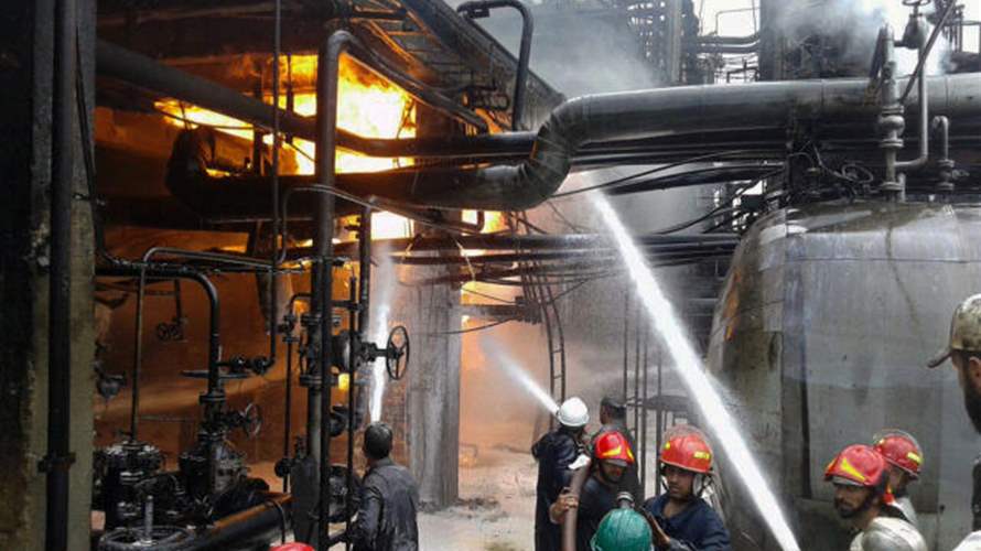 Fire breaks out in Syria’s Homs refinery, state TV says