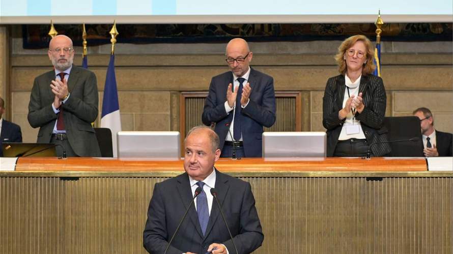 Charles Arbid urges restoration of state authority as key to Lebanon's salvation at French Economic Council