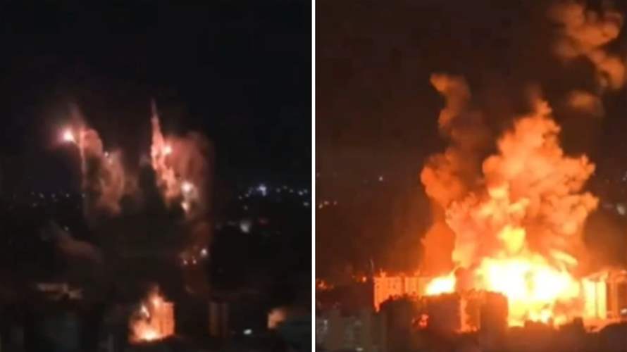 Explosions and fire engulf Beirut’s Laylaki neighborhood after Israel strikes residential complex (video) 