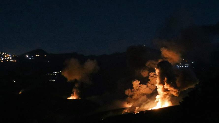 Israeli forces launch intense airstrikes near Baalbek, Lebanon