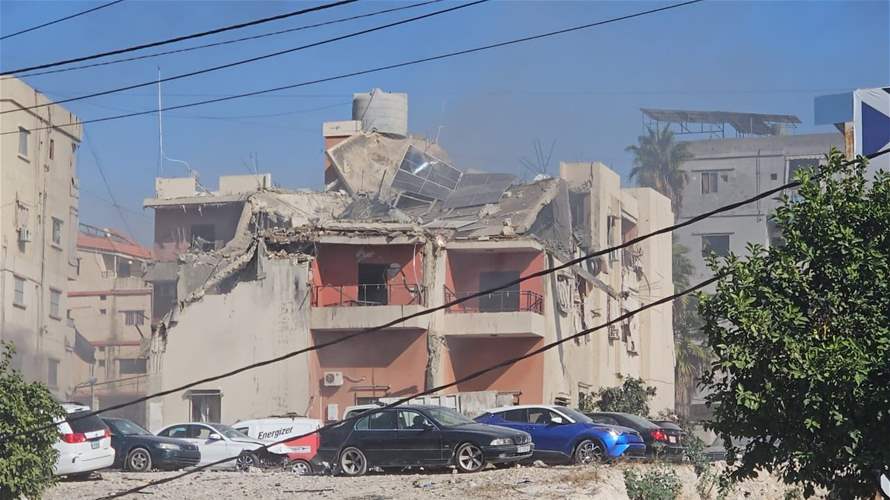 Israeli airstrike on apartment in Sidon's Haret Saida kills two (Video)