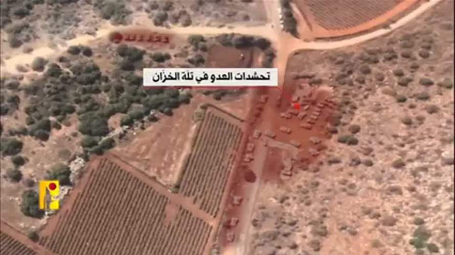 Hezbollah releases footage of rocket and drone strikes against Israeli army positions