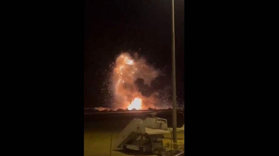 Israeli airstrike hits near Beirut's airport runway (Video)