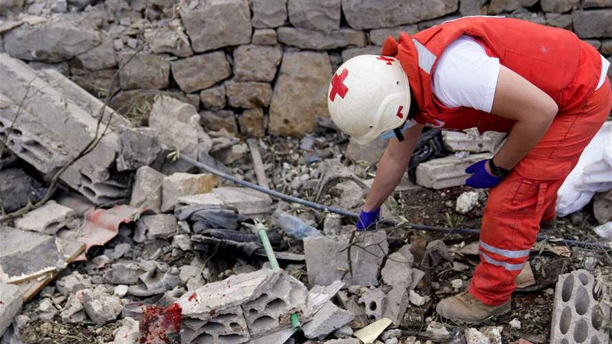 Rescue teams recover four bodies from rubble in Wata Khiam; Israeli strike on Ghandouriyeh kills four 