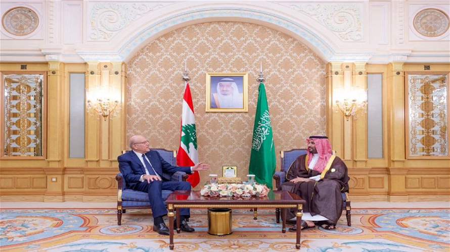 Saudi Crown Prince Mohammed bin Salman meets Lebanon's PM Mikati to discuss Israeli aggression