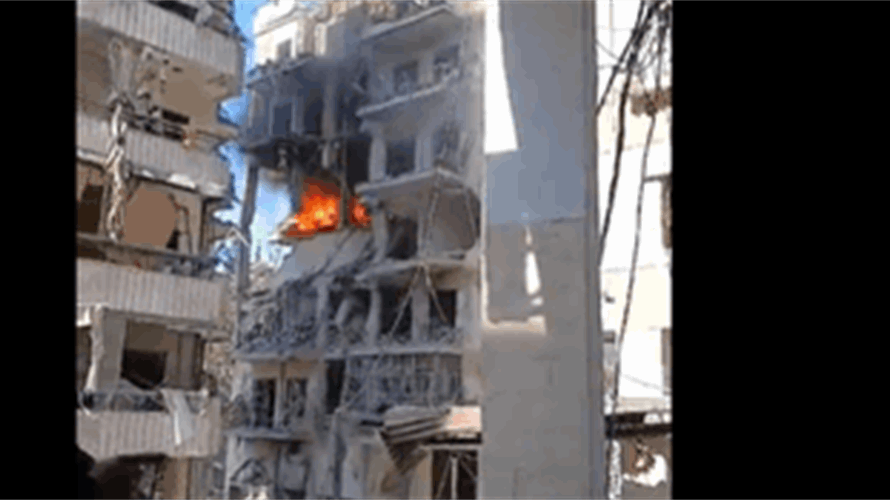 Israeli airstrike causes damage to Kafaat area in Beirut’s southern suburbs (Video)