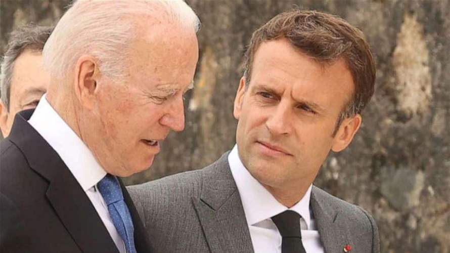 Macron and Biden discuss efforts to secure a Lebanon ceasefire