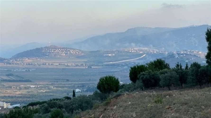 Israeli artillery shells west of Meiss El Jabal amid warnings to Marjaayoun and Hasbaya residents of South Lebanon 