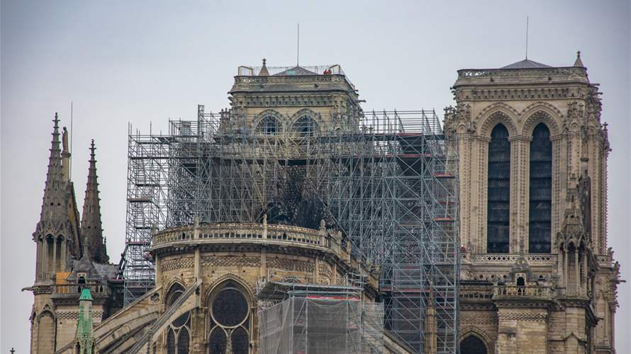 Notre Dame reconstruction teams did what seemed 'impossible': Macron