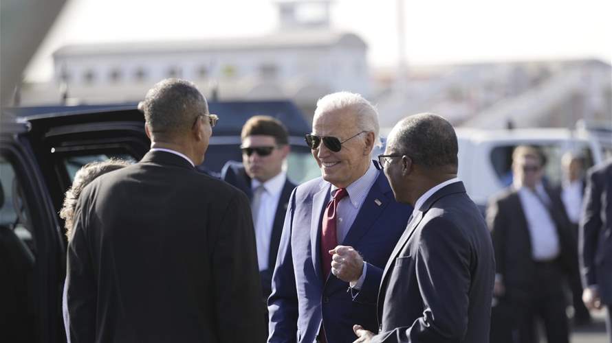 Biden arrives in Angola for his first visit to Africa as president