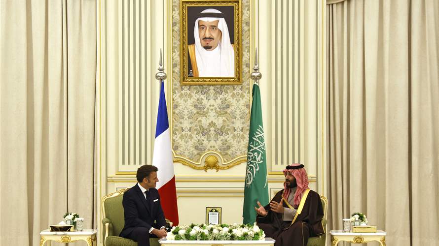 France's president and Saudi crown prince urge Lebanon to elect a president, pledge efforts to strengthen ceasefire