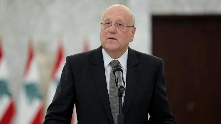 PM Mikati stresses border security, maintaining Lebanon's neutrality amidst evolving situation in Syria