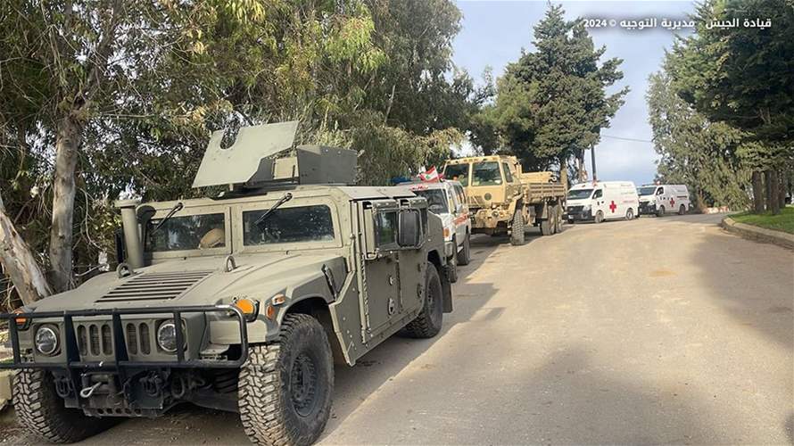 Lebanese army establishes positions around Khiam in first phase of deployment following Israeli pullout: Statement 