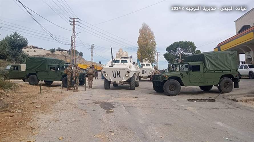 Lebanese Army works to clear roads leading to Khiam in South Lebanon ...