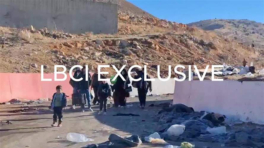 LBCI Reports: Lebanese General Security divides Syrian refugees into three categories at Masnaa border