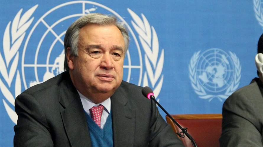 UN chief sees 'flame of hope' in Syria, calls for end to Israeli strikes