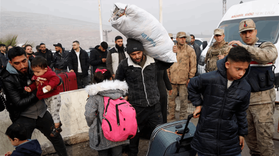 Large-scale refugee returns could overwhelm Syria: IOM chief