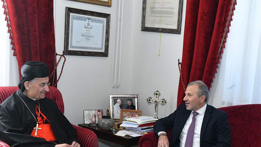 MP Bassil after meeting Al-Rahi: We must learn from past lessons and focus on rebuilding Lebanon