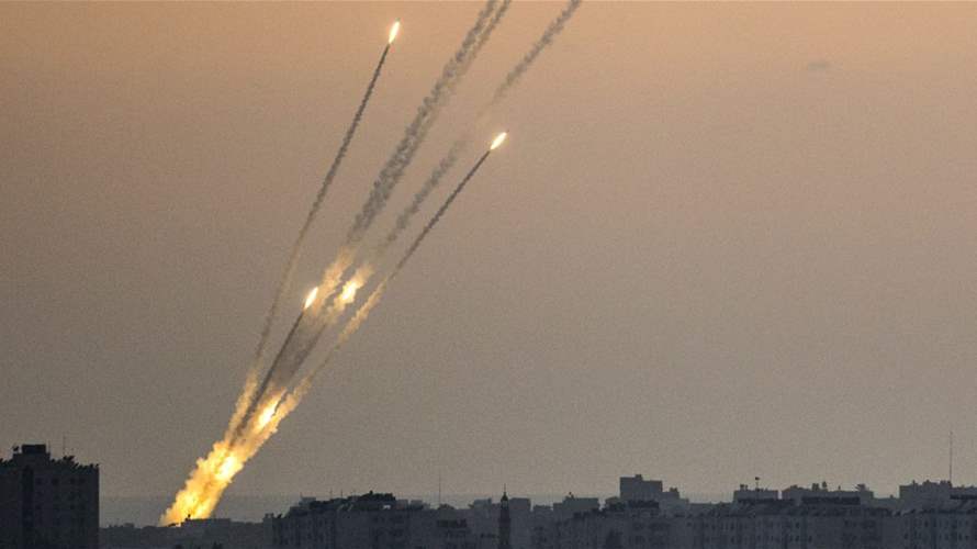 Israel's army reports several projectiles fired from north Gaza