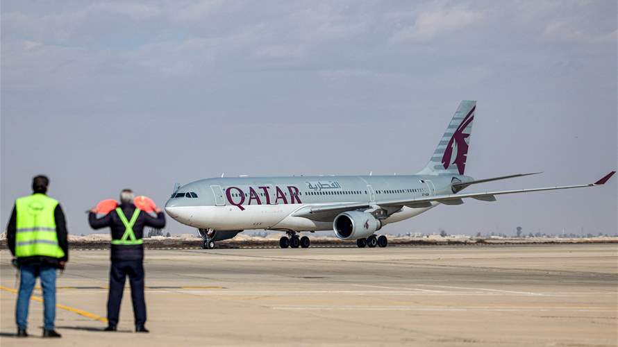 First Qatari commercial flight in almost 13 years lands in Damascus: AFP