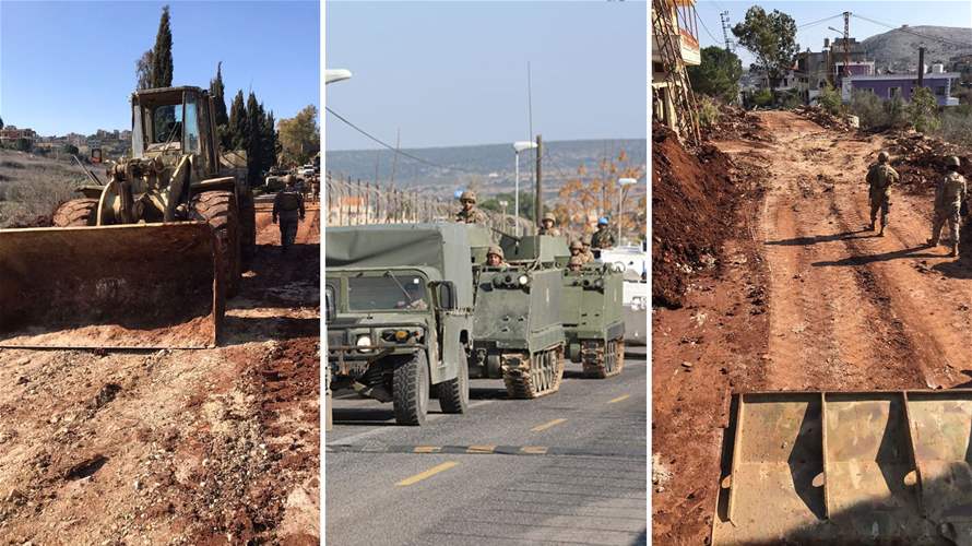 What towns and villages are now under Lebanese army control in south Lebanon?