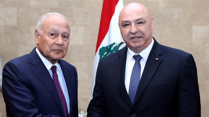 Arab League chief praises President Aoun, urges swift government formation