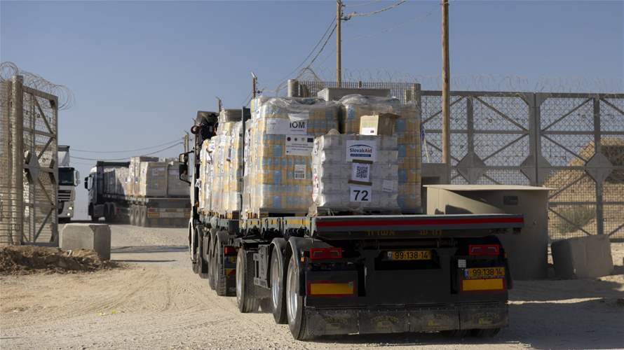 UN chief says 630 aid trucks entered Gaza on first day of ceasefire