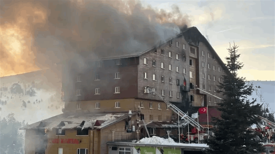 Fire at Turkey ski resort hotel kills ten: Interior minister says 