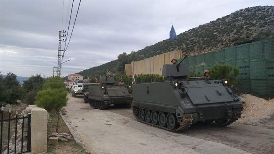 Lebanese Army completes deployment south of Litani and expands presence in eastern sector