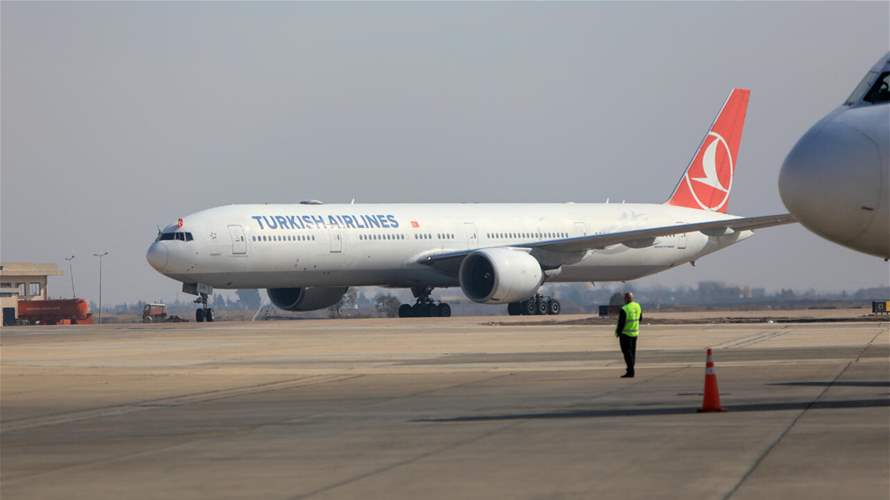 First Turkish Airlines plane lands in Damascus in more than a decade