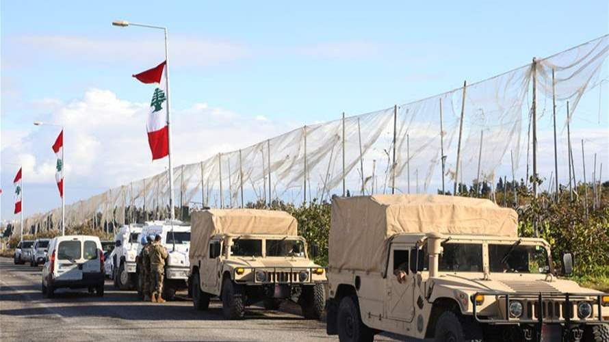 Lebanese army stresses adherence to directives, vows readiness for full deployment in border zones