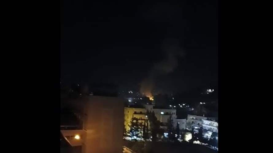 Israeli airstrike hits Nabatieh in South Lebanon (Video)